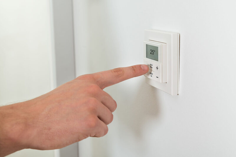 thermostat adjustment