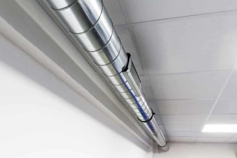 secret symptoms of air duct repair issues, air duct repair services, air duct along ceiling