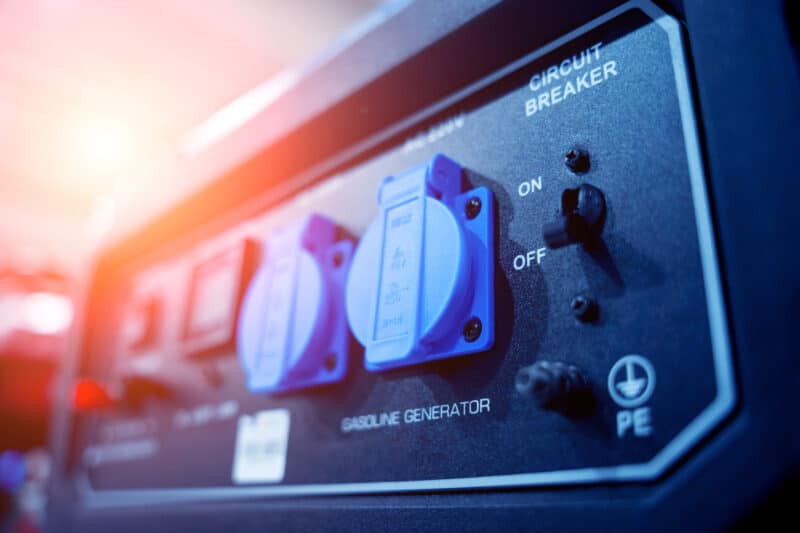 home back up generators controls and plug-ins